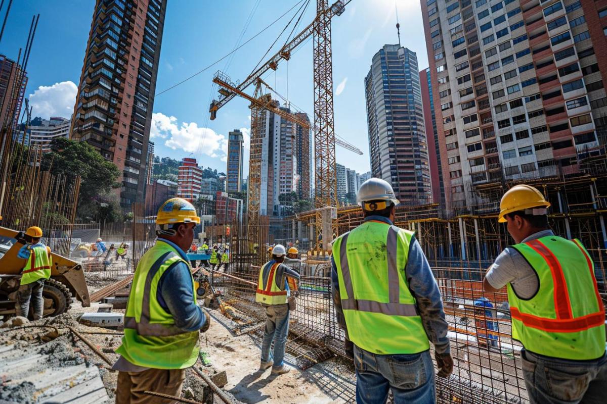 Construcción en Bogotá resurge : optimismo por subsidios de vivienda del distrito