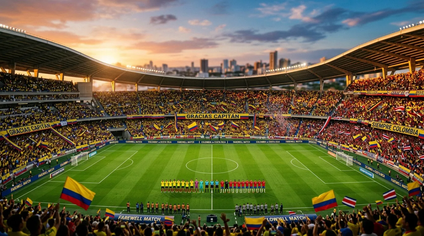 Colombia vs. Costa Rica : fecha y lugar del partido despedida antes del Mundial